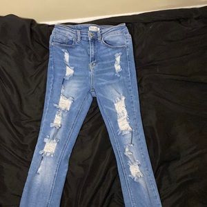 Wax + Jean Pants